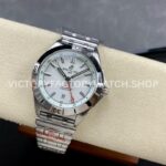 BLS Factory Breitling Chronomat GMT A32398101A1A1 40mm Full Steel Red GMT Needle White Dial