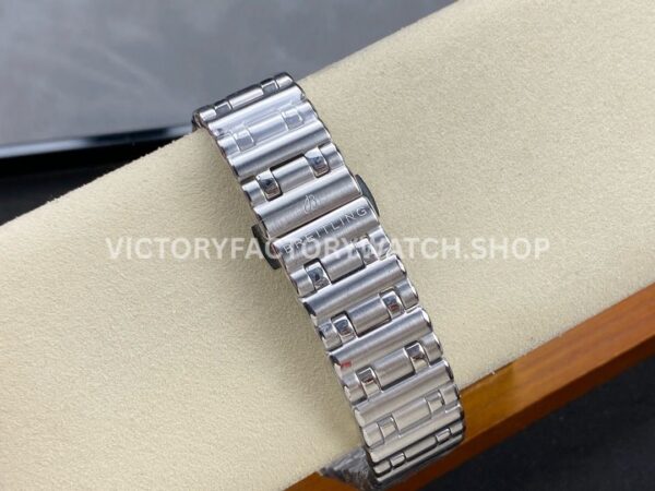 BLS Factory Breitling Chronomat GMT A32398101A1A1 40mm Full Steel Red GMT Needle White Dial