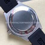 BLS Factory Breitling Chronomat GMT A32398101A1A1 40mm Rubber Strap Red GMT Needle White Dial