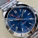 BLS Factory Breitling Chronomat GMT A32398101C1A1 40mm Full Steel Red GMT Needle Blue Dial (2) BLS Factory Breitling Chronomat GMT A32398101C1A1 40mm Full Steel Red GMT Needle Blue Dial
