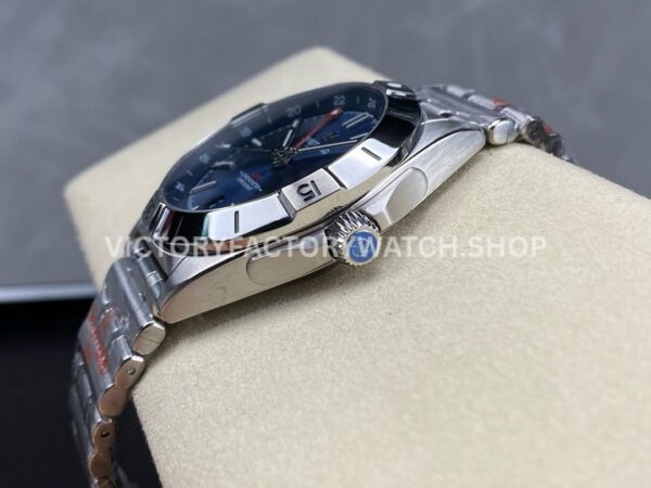 BLS Factory Breitling Chronomat GMT A32398101C1A1 40mm Full Steel Red GMT Needle Blue Dial (5) BLS Factory Breitling Chronomat GMT A32398101C1A1 40mm Full Steel Red GMT Needle Blue Dial