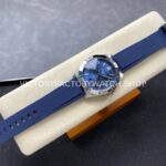 BLS Factory Breitling Chronomat GMT A32398101C1A1 40mm Rubber Strap Red GMT Needle Blue Dial