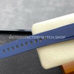 BLS Factory Breitling Chronomat GMT A32398101C1A1 40mm Rubber Strap Red GMT Needle Blue Dial
