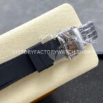 BLS Factory Breitling Chronomat GMT A32398101L1A1 40mm Rubber Strap Red GMT Needle Green Dial