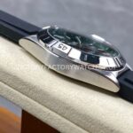 BLS Factory Breitling Chronomat GMT A32398101L1A1 40mm Rubber Strap Red GMT Needle Green Dial