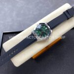 BLS Factory Breitling Chronomat GMT A32398101L1A1 40mm Rubber Strap Red GMT Needle Green Dial
