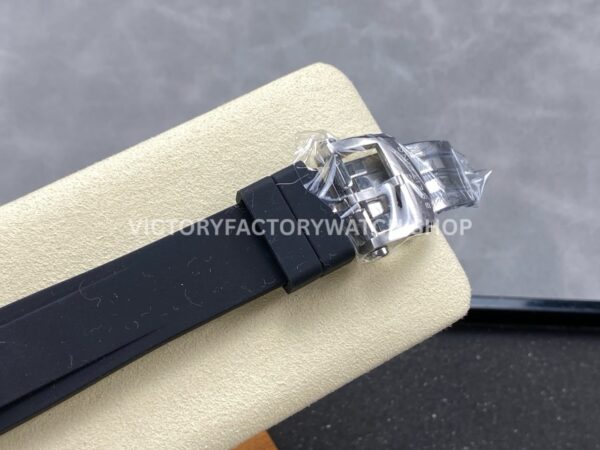 BLS Factory Breitling Chronomat GMT A32398101M1A1 40mm Rubber Strap Red GMT Needle Grey Dial