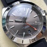 BLS Factory Breitling Chronomat GMT A32398101M1A1 40mm Rubber Strap Red GMT Needle Grey Dial