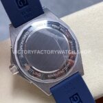 BLS Factory Breitling Chronomat GMT A323981A1C1A1 40mm Rubber Strap Yellow GMT Needle Blue Dial