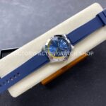 BLS Factory Breitling Chronomat GMT A323981A1C1A1 40mm Rubber Strap Yellow GMT Needle Blue Dial