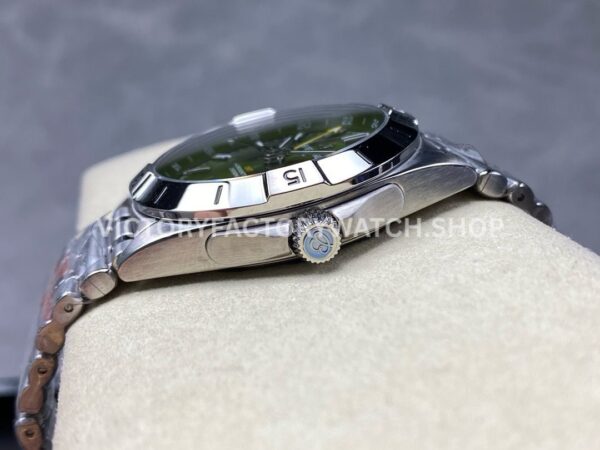 BLS Factory Breitling Chronomat GMT A32398A11L1A 40mm Full Steel Yellow GMT Needle Light Green Dial