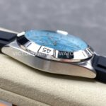 BLS Factory Breitling Chronomat GMT A32398A21L1A1 40mm Rubber Strap Light Blue GMT Needle Light Blue Dial