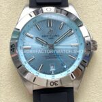 BLS Factory Breitling Chronomat GMT A32398A21L1A1 light blue dial