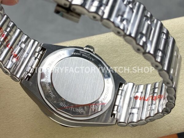 BLS Factory Breitling Chronomat GMT P32398101C1S2 40mm Full Steel Light Blue GMT Ne ( BLS Factory Breitling Chronomat GMT P32398101C1S2 40mm Full Steel Light Blue GMT Needle Light Blue Dial