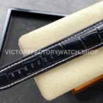 BLS Factory Breitling Montbrillant Datora A2133012-BB58 43mm Steel Leather Strap Dark Blue Dial