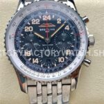 BLS Factory Breitling Navitimer 1 B01 Chronograph A020B59KBD 43mm Full ( (5) BLS Factory Breitling Navitimer B01 A020B59KBD 43mm black dial Arabic numerals