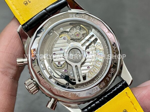 BLS Factory Breitling Navitimer 1 B01 Chronograph AB0138241C1P1 4 ( (8) BLS Factory Breitling Navitimer 1 B01 Chronograph AB0138241C1P1 43mm Steel Leather Strap Black Eye Blue Dial