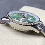 BLS Factory Breitling Navitimer 1 B01 Chronograph AB0138241L1A1 43mm Full Steel Light Green ( (6) BLS Factory Breitling Navitimer 1 B01 Chronograph AB0138241L1A1 43mm Full Steel Light Green Dial