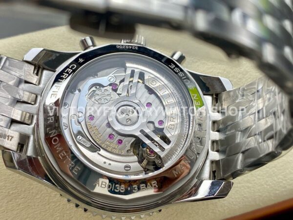 BLS Factory Breitling Navitimer 1 B01 Chronograph AB01383B1G1A1 43mm Full Steel Whi ( (3) BLS Factory Breitling Navitimer 1 B01 Chronograph AB01383B1G1A1 43mm Full Steel White Dial