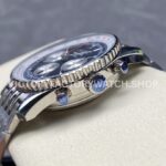 BLS Factory Breitling Navitimer 1 B01 Chronograph AB01389C1C1P1 43mm Full Steel Sliver ( (12) BLS Factory Breitling Navitimer 1 B01 Chronograph AB01389C1C1P1 43mm Full Steel Sliver Eye Blue Dial