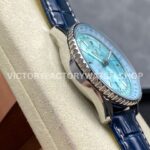 BLS Factory Breitling Navitimer GMT A32310171C1P1 41mm Steel Leather Strap Ice Blue Dial (8) BLS Factory Breitling Navitimer GMT A32310171C1P1 41mm Steel Leather Strap Ice Blue Dial