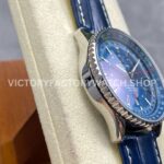 BLS Factory Breitling Navitimer GMT A32310251B1A1 41mm Steel Leather Strap Blue Dial (8) BLS Factory Breitling Navitimer GMT A32310251B1A1 41mm Steel Leather Strap Blue Dial