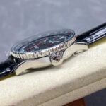 BLS Factory Breitling Navitimer GMT A32310251B1P1 41mm Steel Leather Strap Black Dial (4) BLS Factory Breitling Navitimer GMT A32310251B1P1 41mm Steel Leather Strap Black Dial