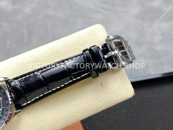 BLS Factory Breitling Navitimer GMT A32310251B1P1 41mm Steel Leather Strap Black Dial (7) BLS Factory Breitling Navitimer GMT A32310251B1P1 41mm Steel Leather Strap Black Dial