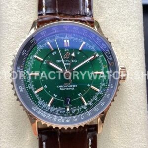 BLS Factory, Breitling Navitimer, Navitimer GMT, Green Dial, A32310251L1P1