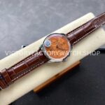 BLS Factory Breitling Premier B01 Chronograph AB0145331K1P1 42mm Stee ( (4) BLS Factory Breitling Premier B01 Chronograph AB0145331K1P1 42mm Steel Leather Strap Arabic Numerals Orange Dial