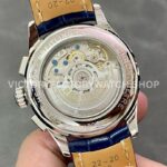 BLS Factory Breitling Premier Chronograph Date AB0118A61C1P2 42mm Steel Leat ( (4) BLS Factory Breitling Premier Chronograph Date AB0118A61C1P2 42mm Steel Leather Strap Black Eye Blue Dial