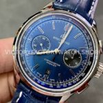 BLS Factory Breitling Premier Chronograph Date AB0118A61C1P2 42mm Steel Leat ( (8) BLS Factory Breitling Premier Chronograph Date AB0118A61C1P2 42mm Steel Leather Strap Black Eye Blue Dial