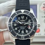 BLS Breitling Superocean A17365C91B1S1 42mm black dial watch