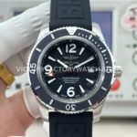BLS Breitling Superocean A17366021B1S1 42mm black dial watch
