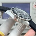 BLS Factory Breitling Superocean A17366021B1S1 42mm Steel Rubber Strap Arabic numerals Black Dial