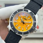 BLS Factory Breitling Superocean A17366D71I1S1 42mm Steel Rubber Strap Arabic numerals Yellow Dial