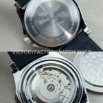 BLS Factory Breitling Superocean A17366D71B1S1 42mm Steel Rubber Strap Arabic numerals Black Dial (1) BLS Factory Breitling Superocean A17366D71B1S1 42mm Steel Rubber Strap Arabic numerals Black Dial