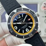 BLS Factory Breitling Superocean A17366D71B1S1 42mm Steel Rubber Strap Arabic numerals Black Dial (7) BLS Factory Breitling Superocean A17366D71B1S1 42mm Steel Rubber Strap Arabic numerals Black Dial
