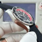 BLS Factory Breitling Superocean A17366D71B2S1 42mm Steel Rubber Strap Arabic numerals Black Dial