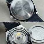 BLS Factory Breitling Superocean A17366D71O1S2 42mm Steel Rubber Strap Arabic numerals Orange Dial (5) BLS Factory Breitling Superocean A17366D71O1S2 42mm Steel Rubber Strap Arabic numerals Orange Dial