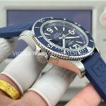 BLS Factory Breitling Superocean A17366D81C1A1 42mm Steel Rubber Strap Arabic numerals Blue Dial (1) BLS Factory Breitling Superocean A17366D81C1A1 42mm Steel Rubber Strap Arabic numerals Blue Dial