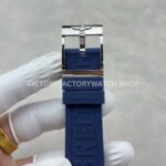 BLS Factory Breitling Superocean A17366D81C1A1 42mm Steel Rubber Strap Arabic numerals Blue Dial (5) BLS Factory Breitling Superocean A17366D81C1A1 42mm Steel Rubber Strap Arabic numerals Blue Dial