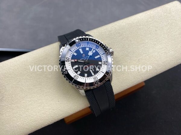 BLS Factory Breitling Superocean A17375211B1A1 42mm Steel Black Rubber Strap Black Dial (3) BLS Factory Breitling Superocean A17375211B1A1 42mm Steel Black Rubber Strap Black Dial