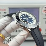 BLS Factory Breitling Superocean A17378211B1A1 46mm Steel Black Rubber Strap Black Dial