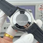 BLS Factory Breitling Superocean A17378211B1A1 46mm Steel Black Rubber Strap Black Dial