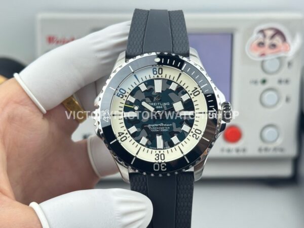 BLS Breitling Superocean E10379351B1S1 46mm blue dial