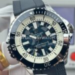 BLS Factory Breitling Superocean E10379351B1S1 46mm Steel Rubber Strap Blue Dial