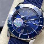 BLS Factory Breitling Superocean Heritage 42 AB2010161C1S1 42mm Steel Blue Rubber Strap Blue ( (9) BLS Factory Breitling Superocean Heritage 42 AB2010161C1S1 42mm Steel Blue Rubber Strap Blue Dial