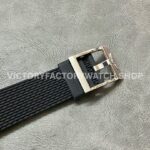 BLS Factory Breitling Superocean Heritage B20 UB2010121B1S1 42mm Half Rose Gold Rubber Strap Black Dial