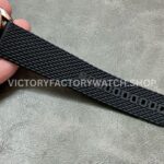 BLS Factory Breitling Superocean Heritage B20 UB2010121B1S1 42mm Half Rose Gold Rubber Strap Black Dial